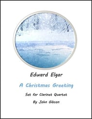 A Christmas Greeting set for Clarinet Quartet P.O.D. cover Thumbnail